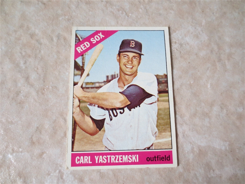 1966 Topps Carl Yastrzemski #70 baseball card
