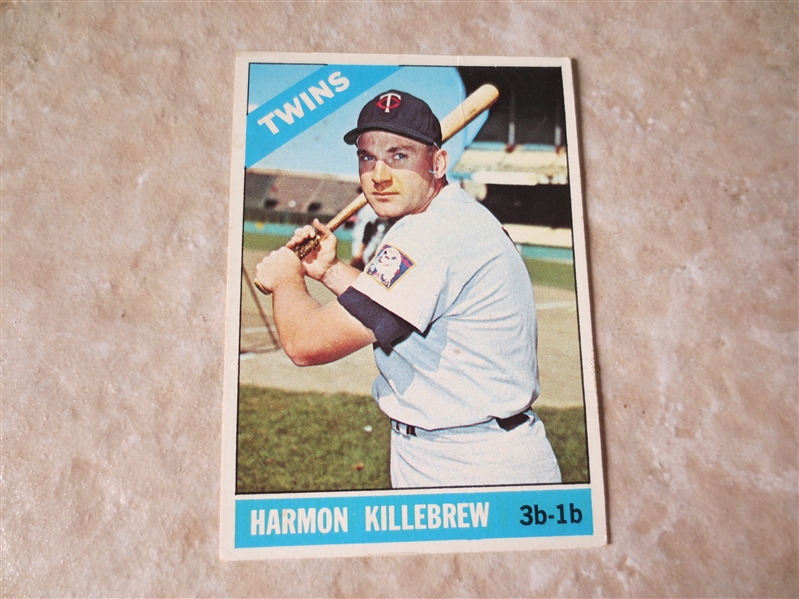 1966 Topps Harmon Killebrew baseball card #120
