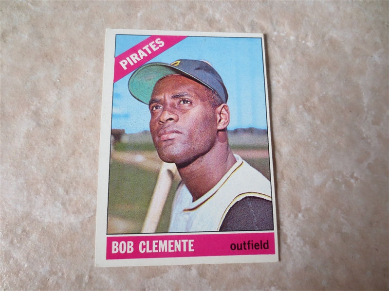1966 Topps Roberto Clemente #300 baseball card  Nice condition!