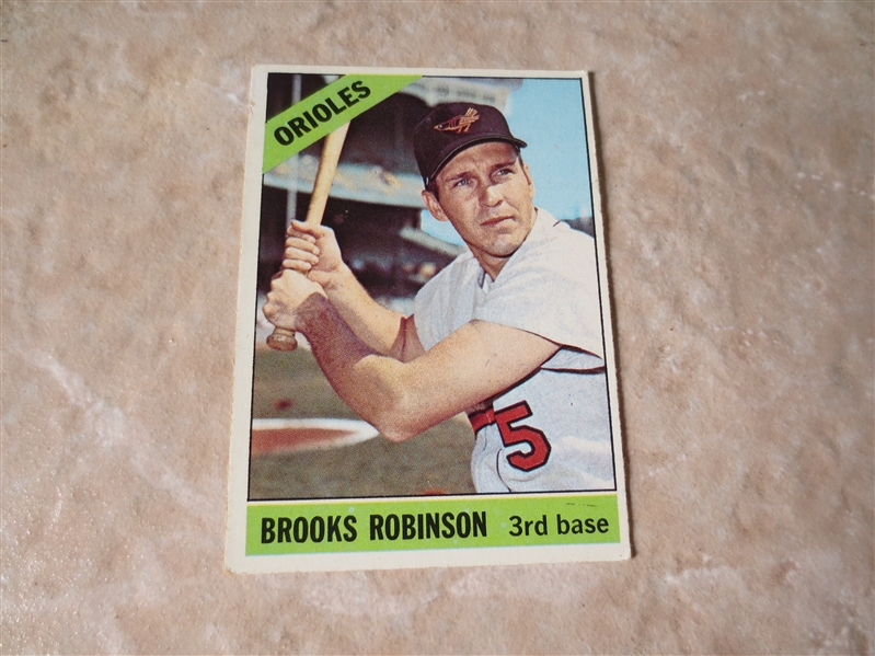 1966 Topps Brooks Robinson #390 baseball card