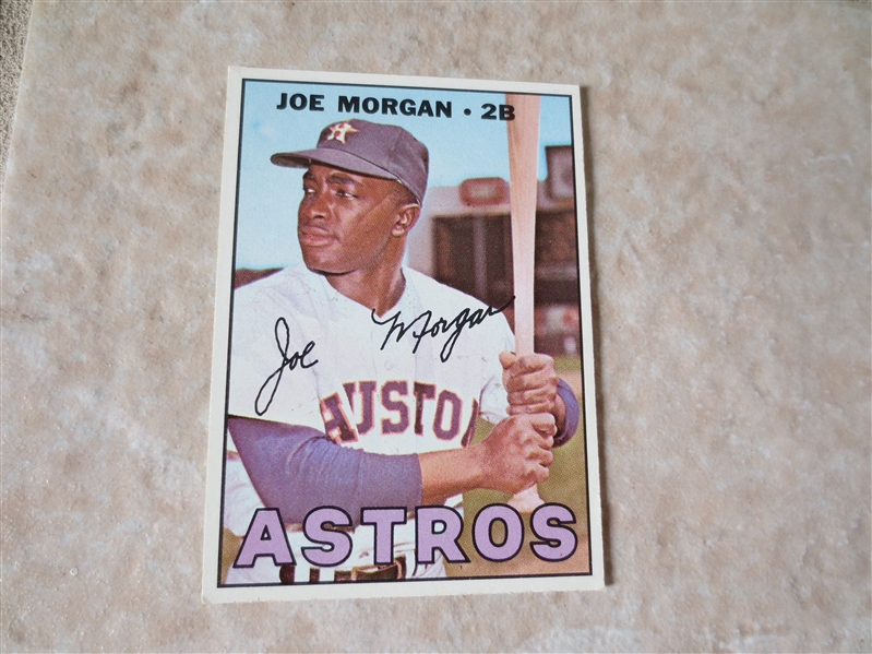 1967 Topps Joe Morgan baseball card #337  A Beauty!