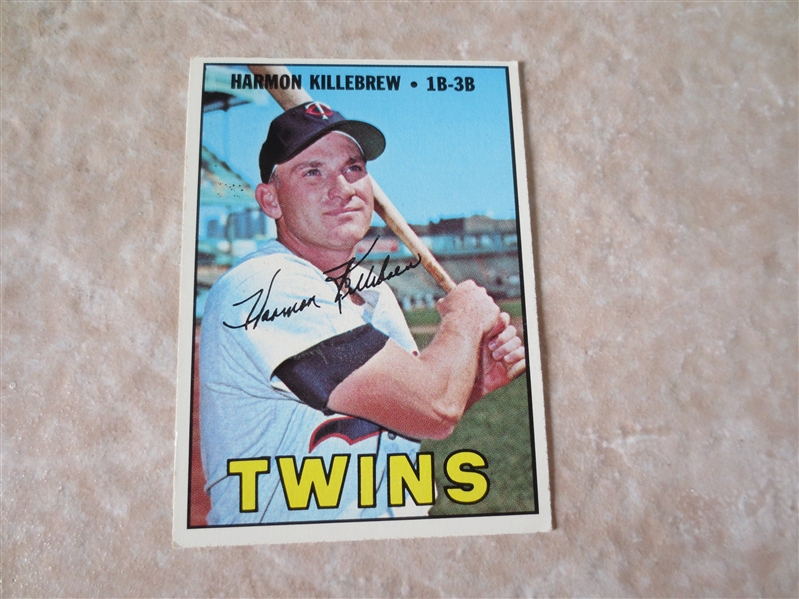 1967 Topps Harmon Killebrew #460 baseball card in very nice condition