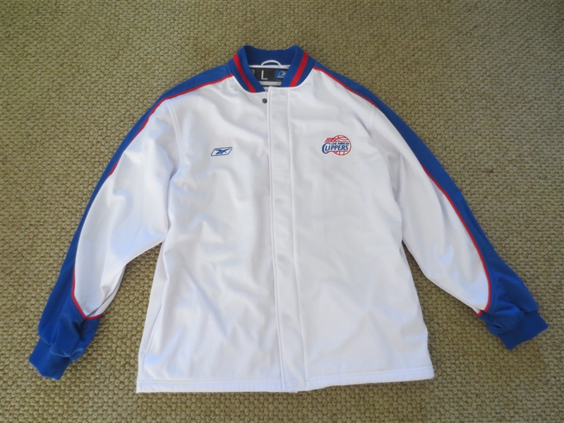 Los Angeles Clippers basketball jacket by Reebok size large