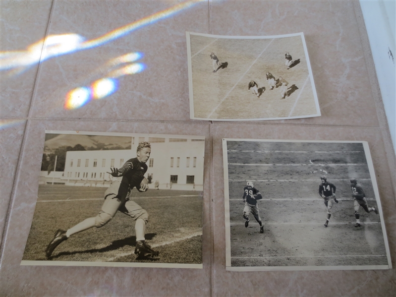 The Perry Schwartz Football Collection---1930's CAL All-American, NFL Brooklyn Dodgers