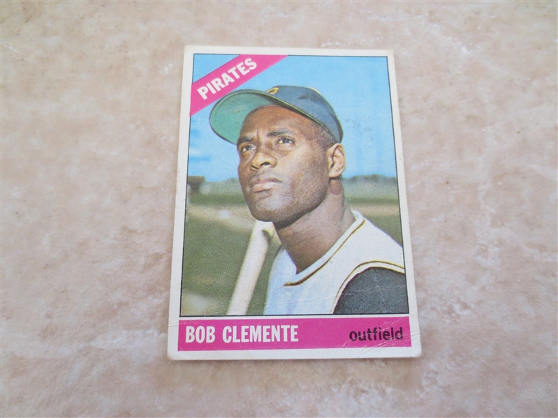 1966 Topps Bob Clemente #300 in affordable condition