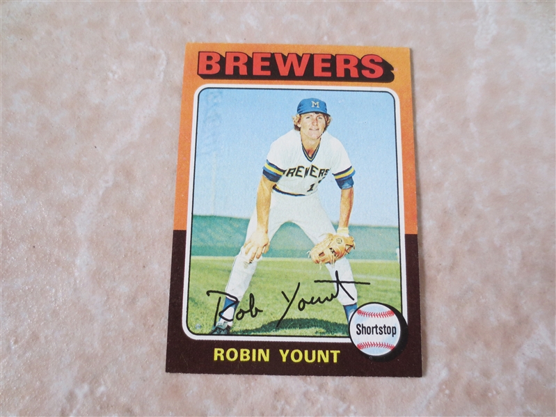 1975 Topps Robin Yount rookie baseball card #223 send to PSA?         1