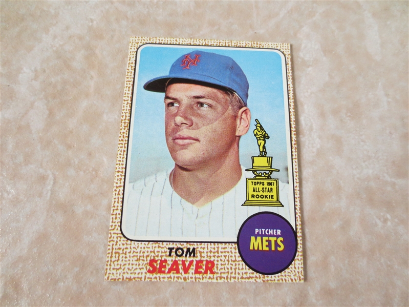 1968 Topps Tom Seaver baseball card #45 A beauty!  Send to PSA?