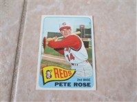 1965 Topps Pete Rose baseball card #207  A beauty!