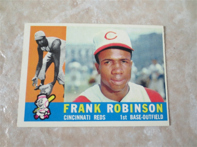 1960 Topps Frank Robinson #490 baseball card