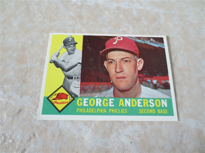 1960 Topps Sparky Anderson #34 baseball card Hall of Famer