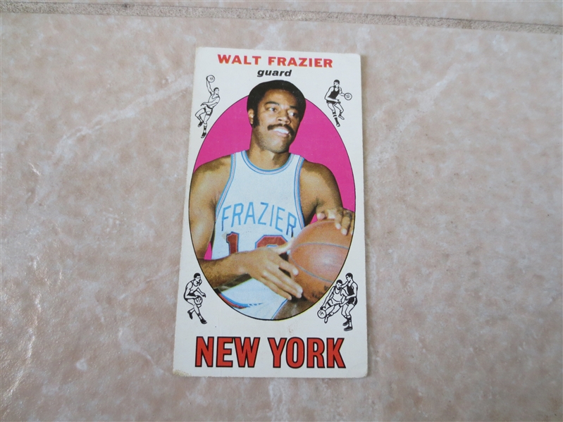 1969-70 Topps Walt Frazier rookie basketball card #98 in affordable condition