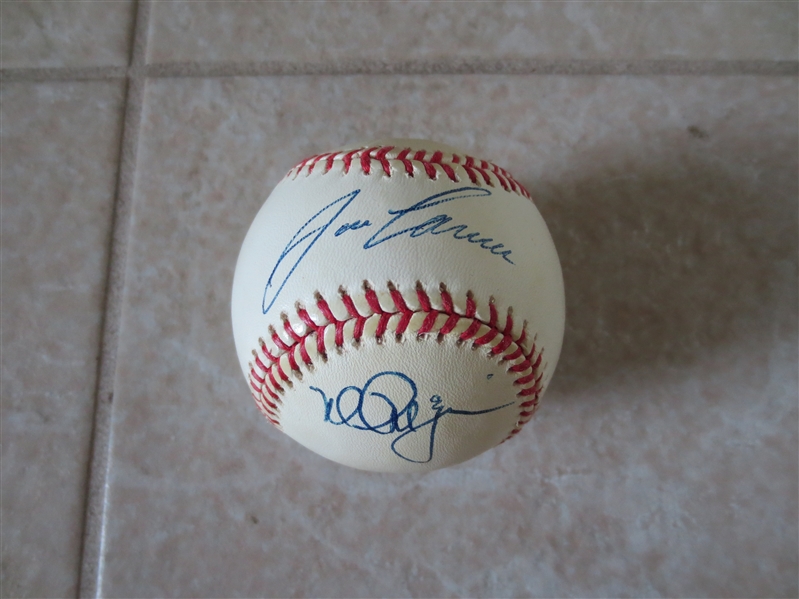 Autographed Mark McGwire/Jose Canseco and Johnny Bench baseballs
