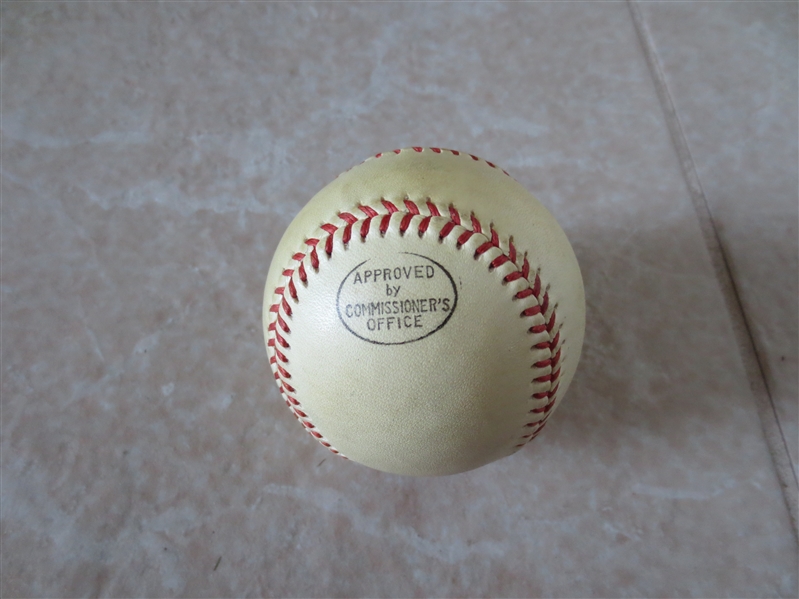 Autographed Joe DiMaggio baseball 