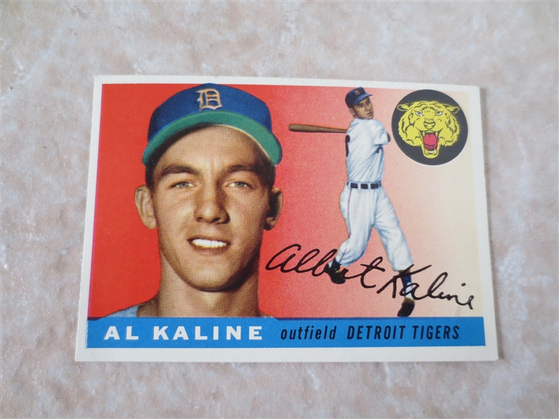 1955 Topps Al Kaline baseball card in super condition #4