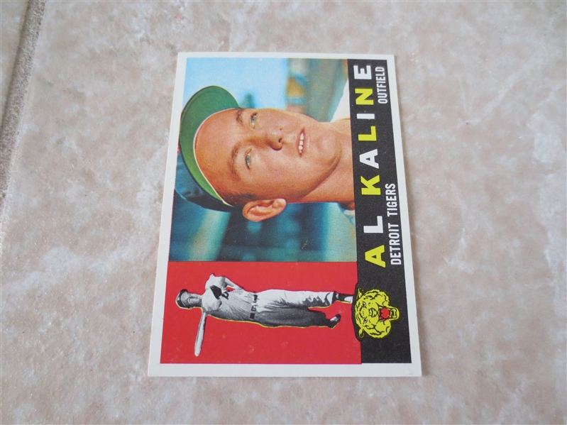 1960 Topps Al Kaline baseball card #50 in very nice condition