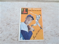 1954 Topps Ted Williams baseball card #1 in nice condition!
