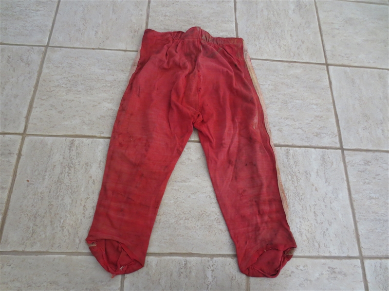 1946-47 Bob Dove Chicago Rockets AAFC football game used pants  WOW!