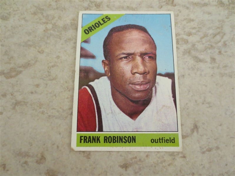 1966 Topps Frank Robinson baseball card #310 in very affordable condition