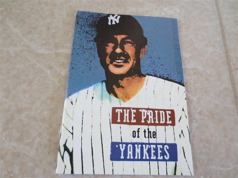 2002 booklet about the 1942 The Pride of the Yankees Lou Gehrig movie by SABR