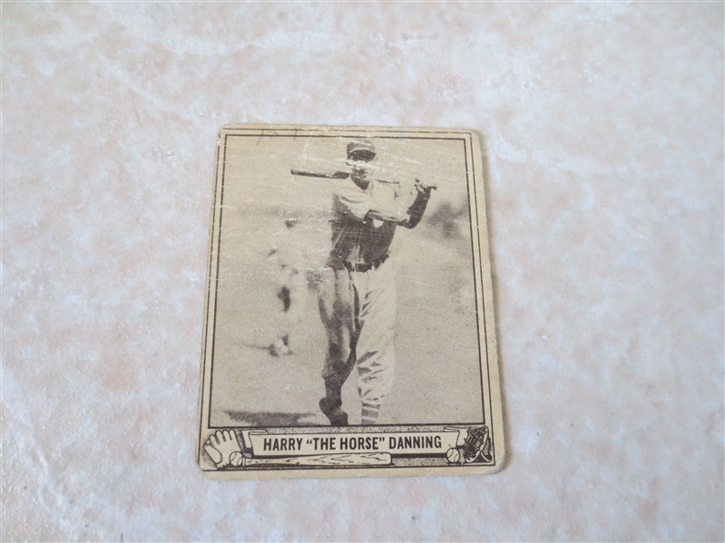 1940 Play Ball Harry The Horse Danning baseball card #93