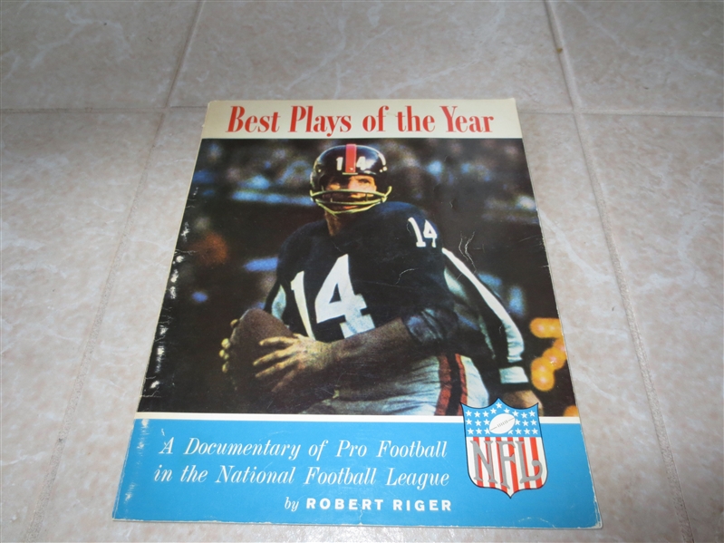 1963 Best Plays of the Year L & M Cigarettes Advertising Promotion book by Riger