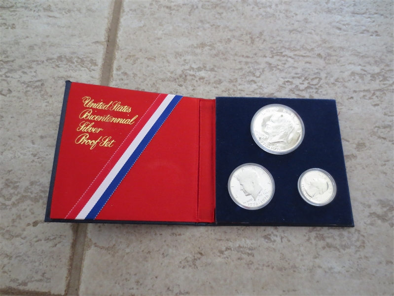 1976 United States Bicentennial Silver Proof Coin Set