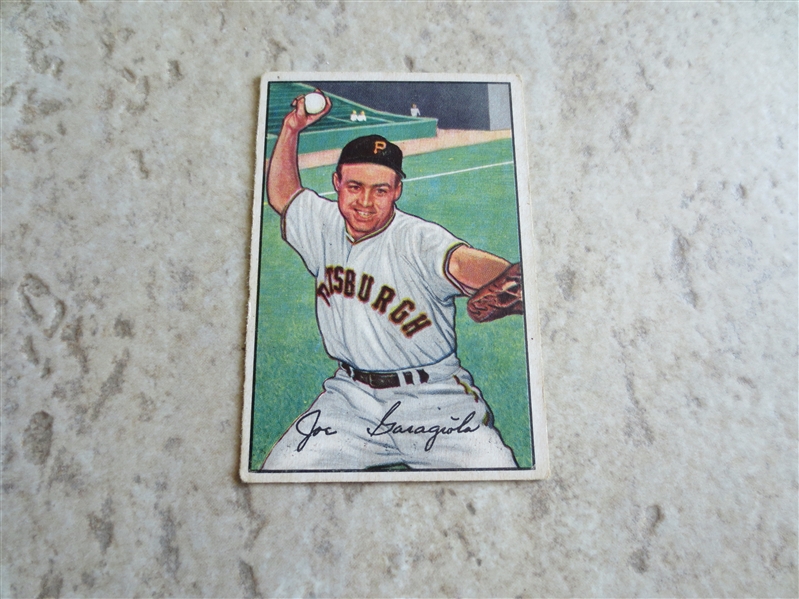 1952 Bowman Joe Garagiola baseball card in affordable condition #27