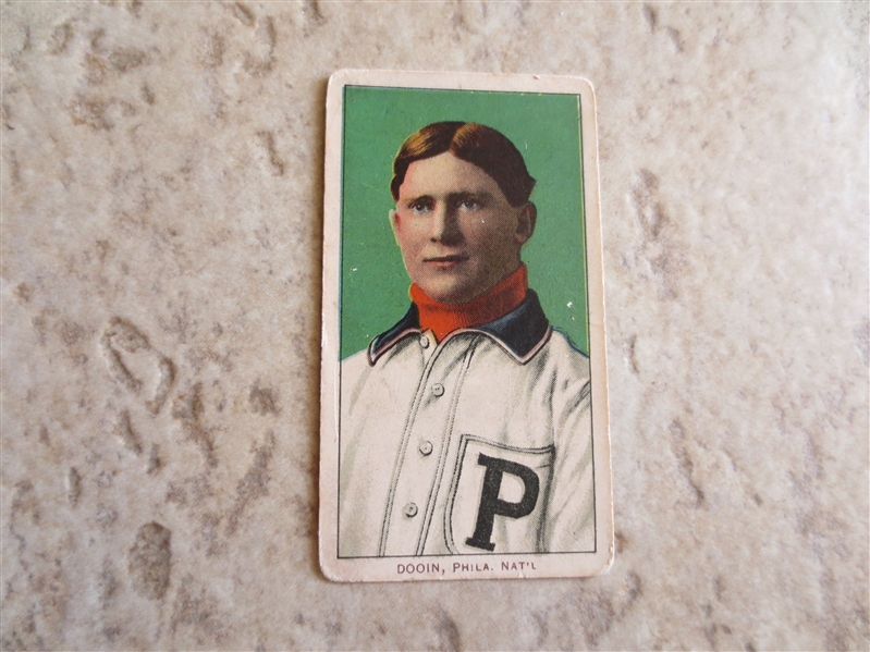 1909-11 T206 Dooin Philadelphia National League baseball card