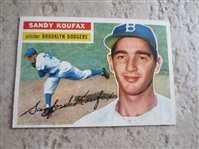 1956 Topps Sandy Koufax baseball card #79 in affordable condition
