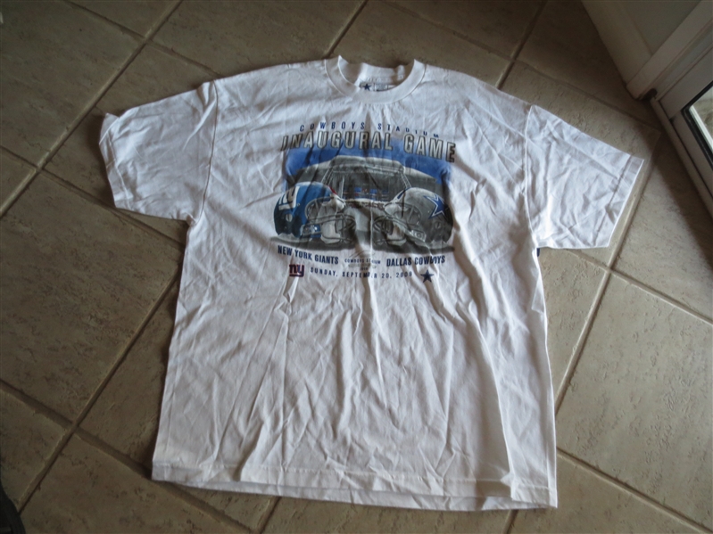 2009 Cowboys Stadium Inaugural Game T-shirt  never worn