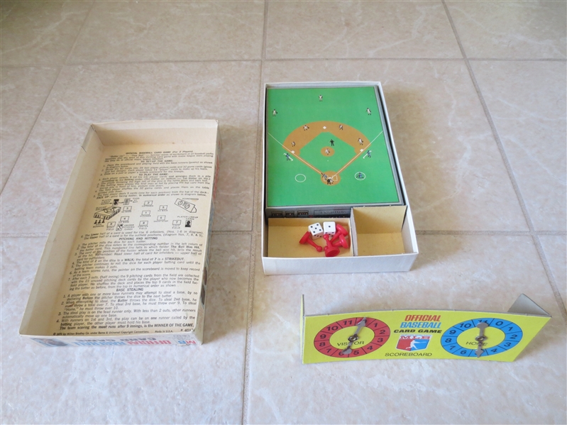 1970 Official Baseball Card Game by Milton Bradley  NO Cards