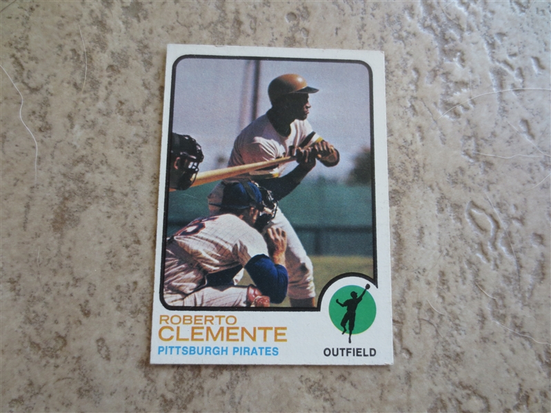 1973 Topps Roberto Clemente baseball card #50