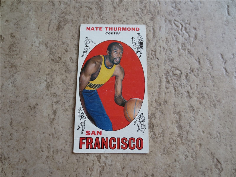 1969-70 Topps Nate Thurmond rookie basketball card #10  Hall of Famer