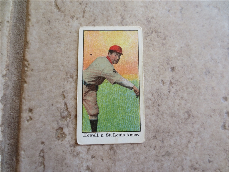 1909-11 American Caramel E90-1 Howell baseball card