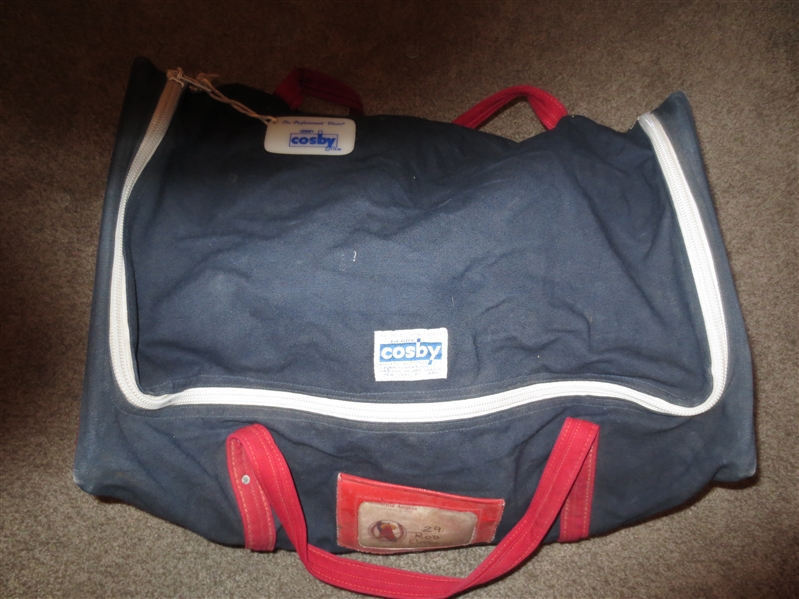1980's Rod Carew California Angels #29 Travel Bag by Cosby  WOW!