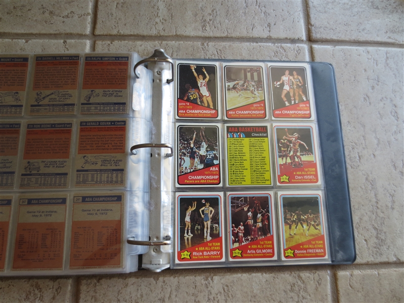 1972-73 Topps Basketball Cards Complete Set in affordable condition