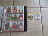 1972 Topps Football Card Complete Set with Tough Last Series in Very Nice Condition!