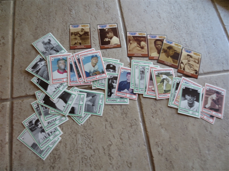 (44) 1982 TCMA Baseball's Greatest cards + (6) Starting Lineup cards