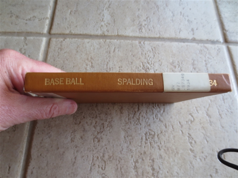1934 Spalding's Official Baseball Guide  Nice reference.