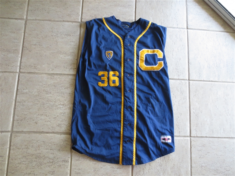 2007-11 University of California Game Used Baseball Jersey