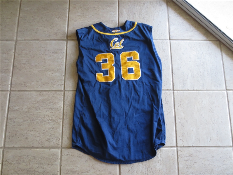2007-11 University of California Game Used Baseball Jersey