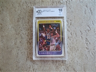 1988-89 Fleer K. Abdul-Jabbar Beckett BCCG 10 MINT or better basketball card #64