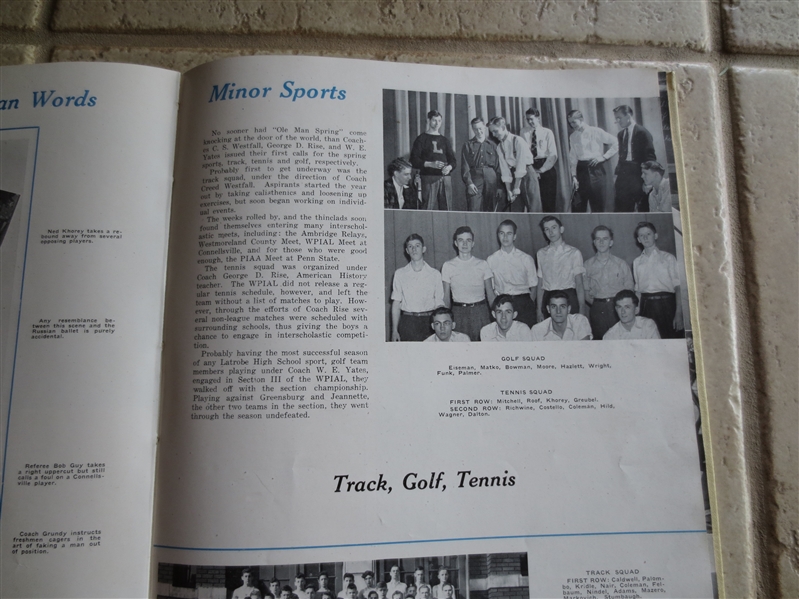 Arnold Palmer & Mr. Rogers High School Yearbook