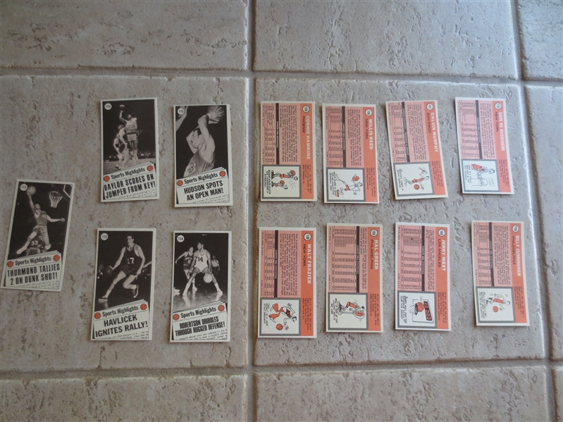 1970-71 Topps Basketball Cards STRAIGHT FROM VENDING #111-175 COMPLETE minus Maravich  WOW!