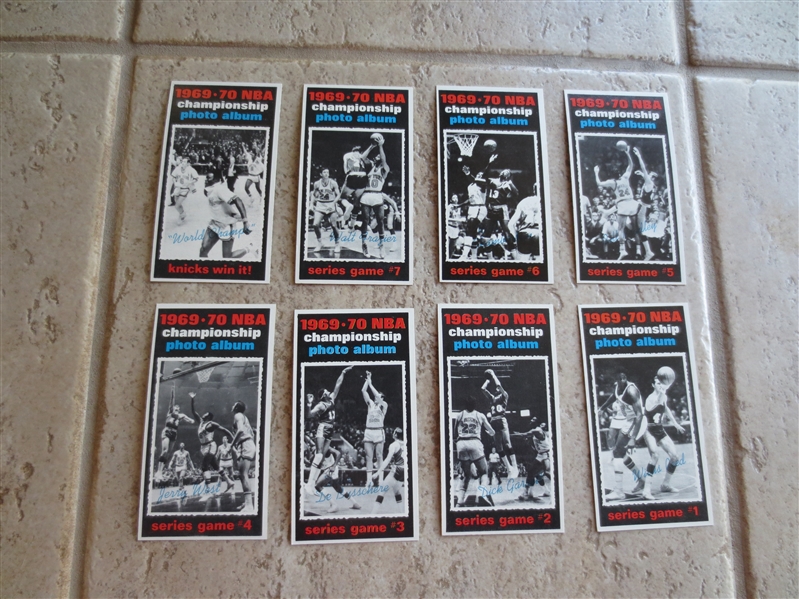1970-71 Topps Basketball Cards STRAIGHT FROM VENDING #111-175 COMPLETE minus Maravich  WOW!