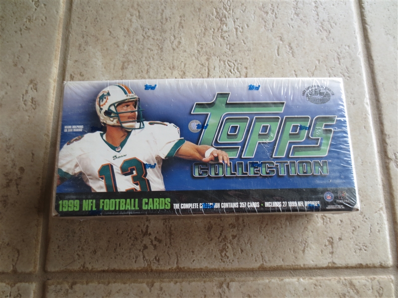 1999 Topps Football Factory Sealed Complete Card Set