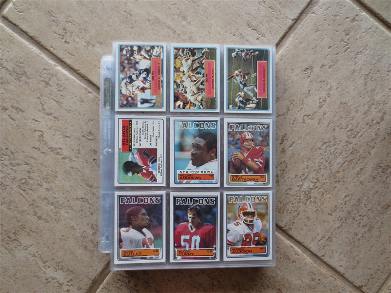 1983 Topps Football Card Complete Set