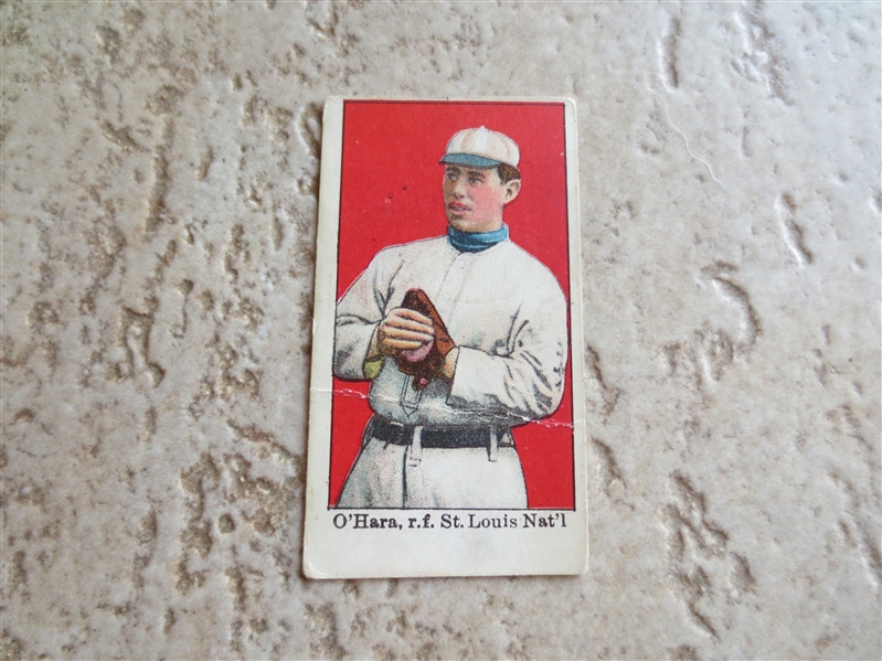 1909 Nadja Caramels E92 Bill  O'Hara baseball card 