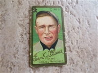 1911 T205 Gold Border Frank Chance baseball card with Sweet Caporal Factory 42 back  Hall of Famer