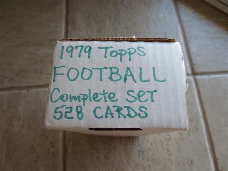1979 Topps Football Complete set missing one common